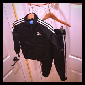 Classic Adidas Track Suit - Toddler